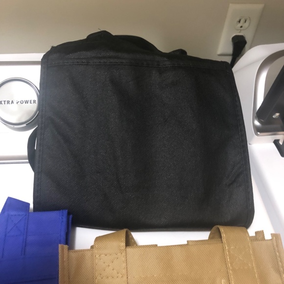 4 Reuseable Wine Bags Virginia Wineries (Williamsburg Winery 6 Sections, Hazy.. - Picture 5 of 5